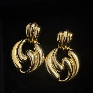 Vintage Gold-Tone Earrings
